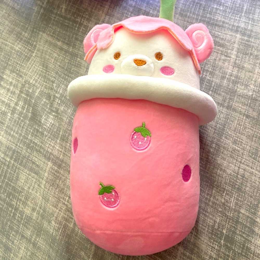 Strawberry Milk Plushie